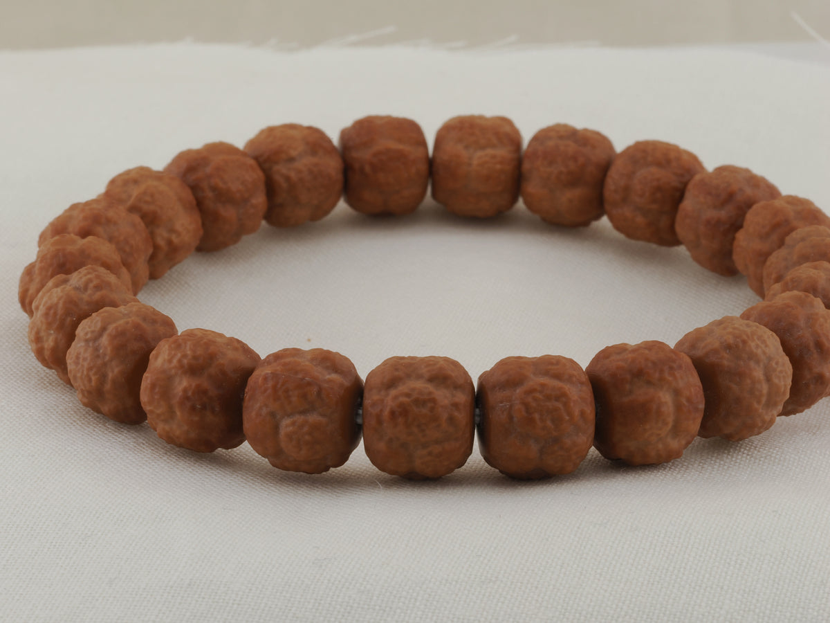Houtou Tao Tie bead bracelet, 11 mm — BD-00001, view 2.