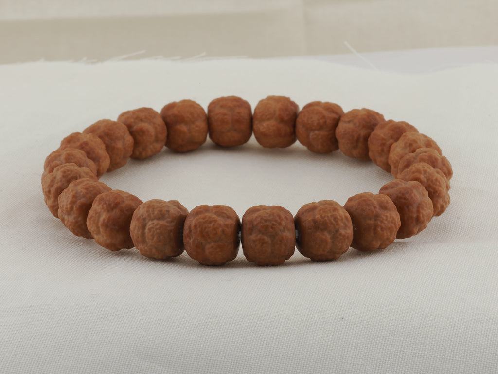 Houtou Tao Tie bead bracelet, 11 mm — BD-00001, view 3.