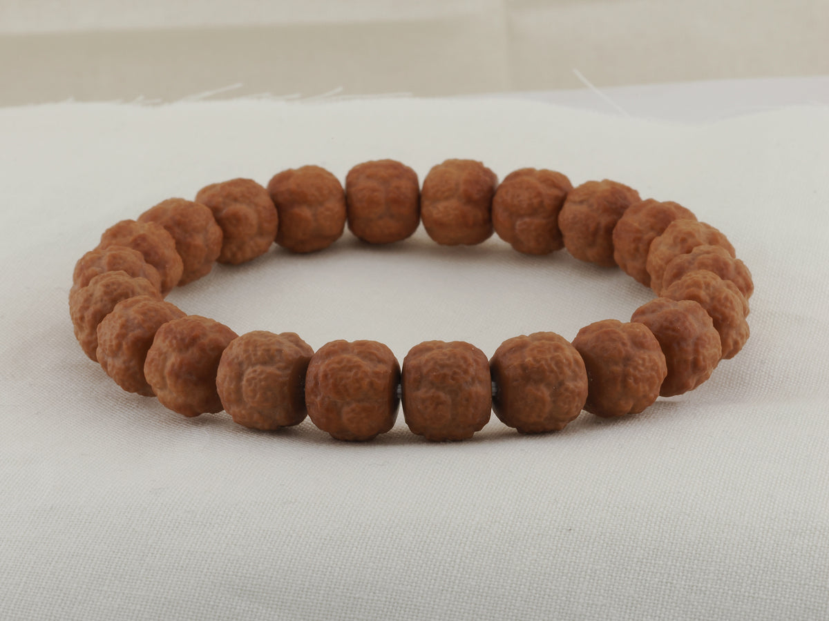 Houtou Tao Tie bead bracelet, 11 mm — BD-00001, view 3.