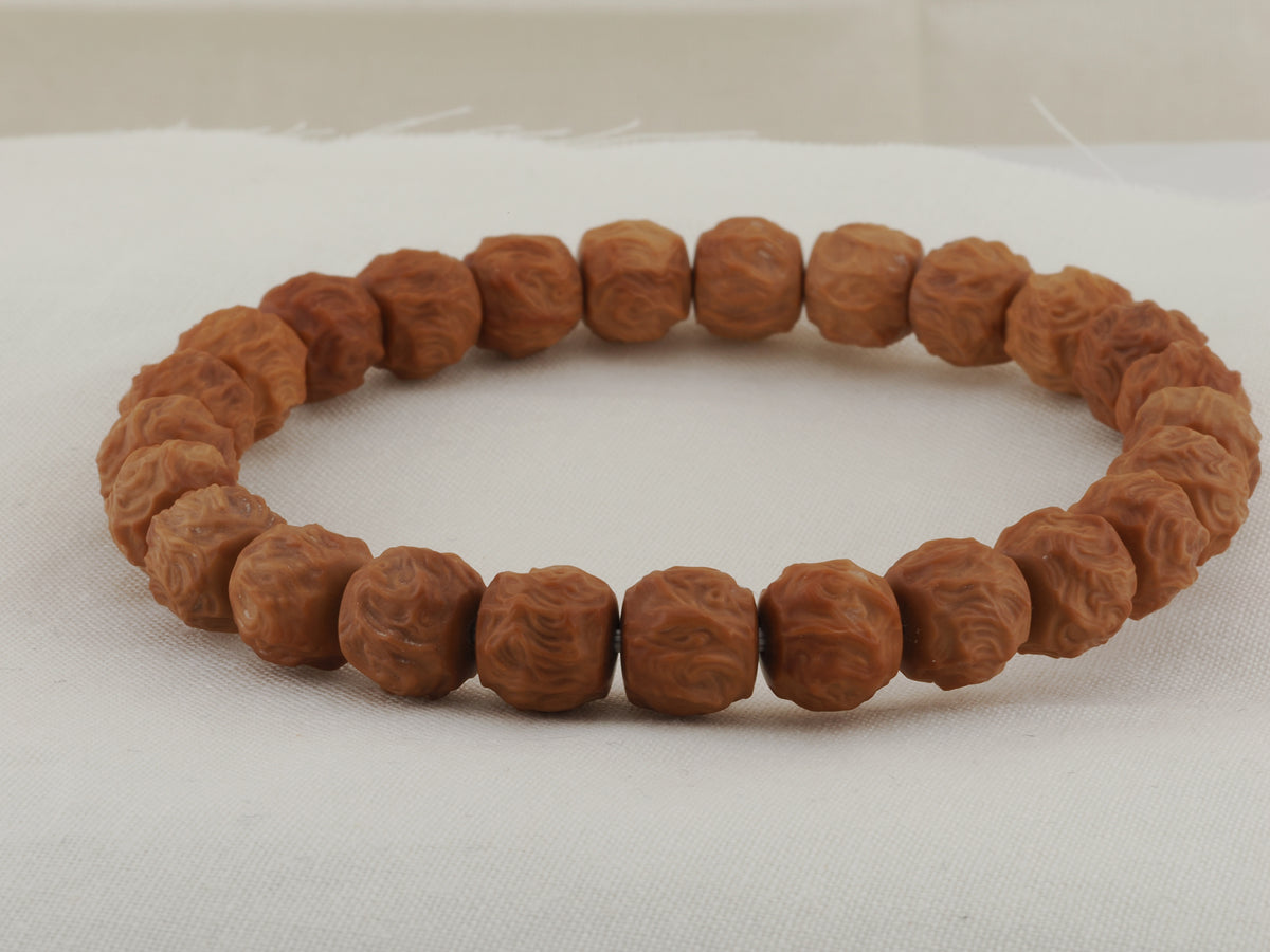 Houtou Vermilion Bird bead bracelet, 10 mm — BD-00002, view 3.