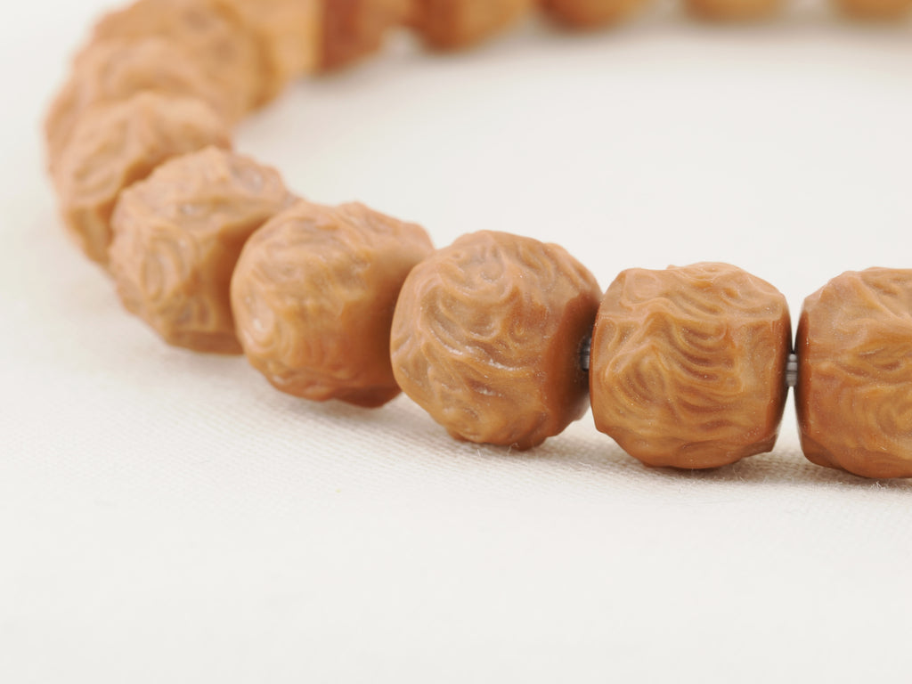 Houtou Vermilion Bird bead bracelet, 10 mm — BD-00002, view 4.