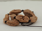 Songshan Toad Head Bead Bracelet — 10.0 mm (Song Shan Ha Ma Tou) — Coiled bracelet view — BD-00004
