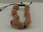 Songshan Toad Head Bead Bracelet — 10.0 mm (Song Shan Ha Ma Tou) — Extended bracelet view — BD-00004