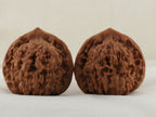 Official’s Hat walnut pair, 48 mm — WW-00004, view 3.