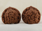 Official’s Hat walnut pair, 50 mm — WW-00005, view 3.