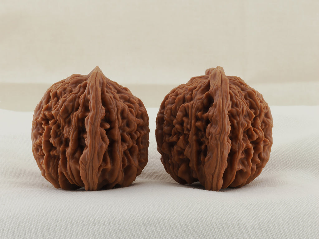 Four Towers walnut pair, 42 mm — WW-00010, view 2.