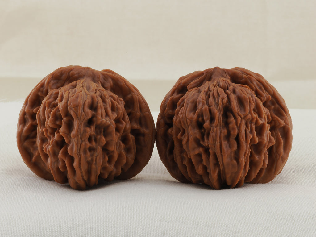 Four Towers walnut pair, 43 mm — WW-00011, view 3.