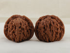 Four Towers walnut pair, 43 mm — WW-00011, view 3.