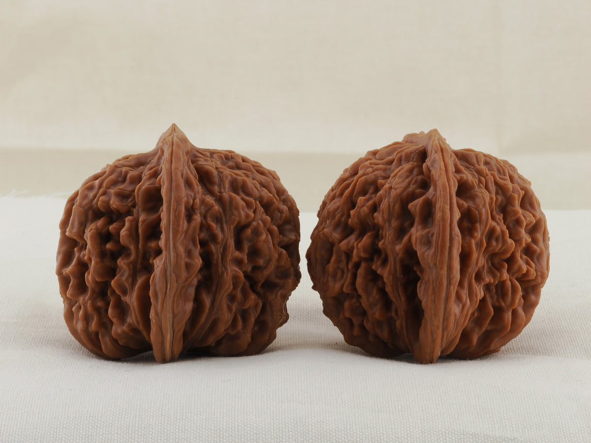 Four Towers walnut pair, 42 mm — WW-00012, view 4.