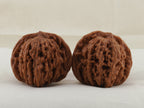Four Towers walnut pair, 42 mm — WW-00013, view 3.