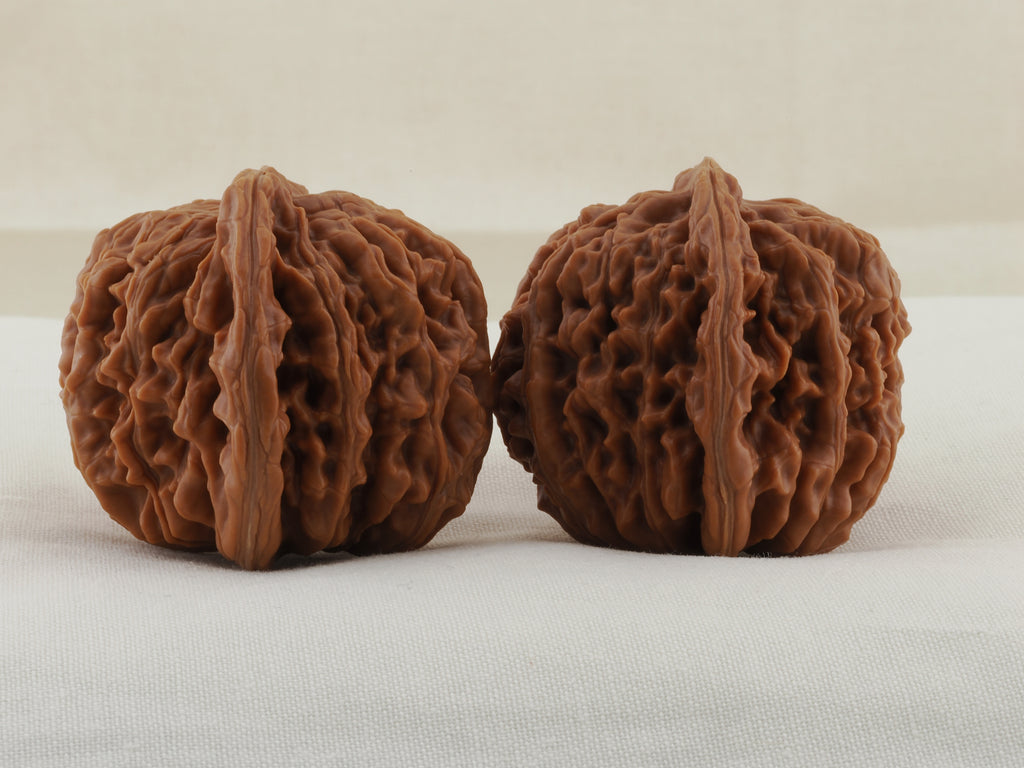 Four Towers walnut pair, 42 mm — WW-00014, view 4.