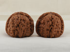 White Lion Head walnut pair, 41 mm — WW-00015, view 3.