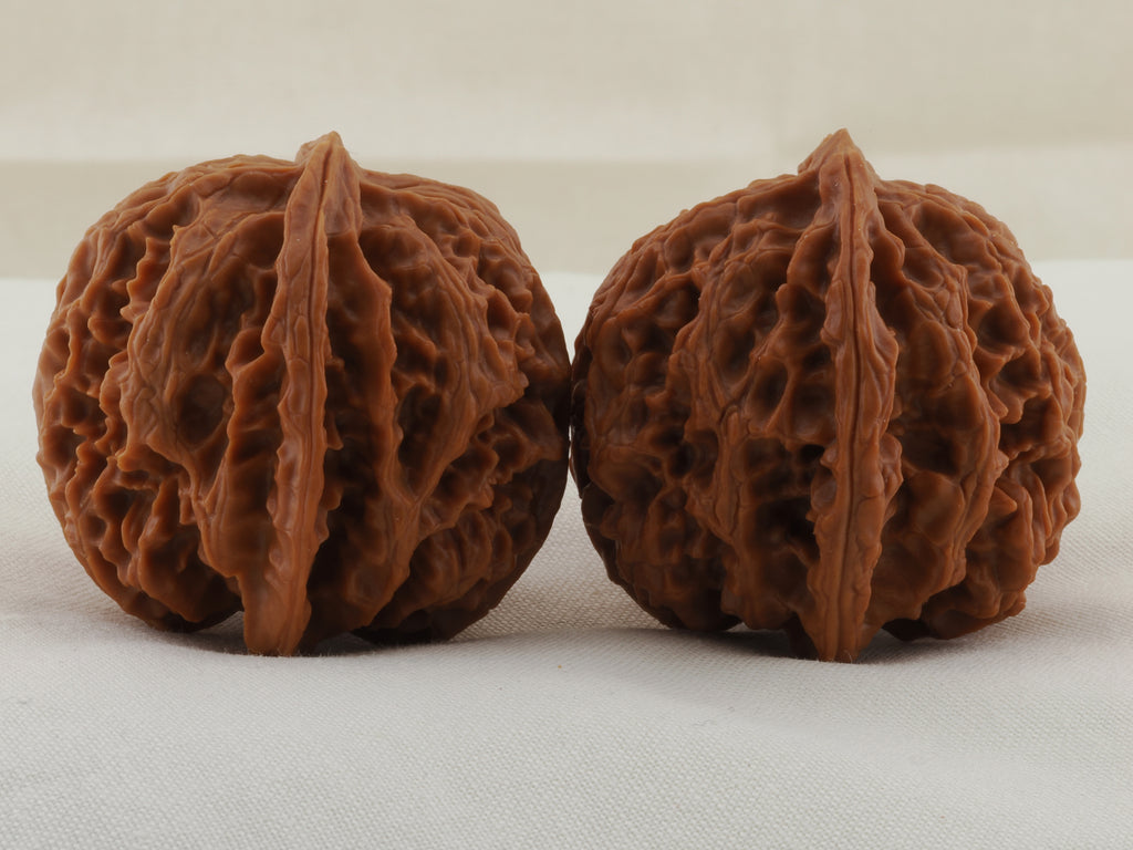 Apple Orchard walnut pair, 38 mm — WW-00019, view 2.