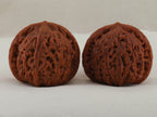 Red Bean Ground-Buried walnut pair, 36 mm — WW-00027, view 3.