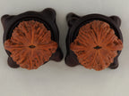Red Bean Ground-Buried walnut pair, 36 mm — WW-00027, view 6.