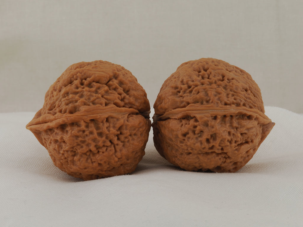 Iron Three-Ridge walnut pair, 36 mm — WW-00030, view 4.
