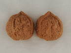 Iron Three-Ridge walnut pair, 36 mm — WW-00030, view 6.