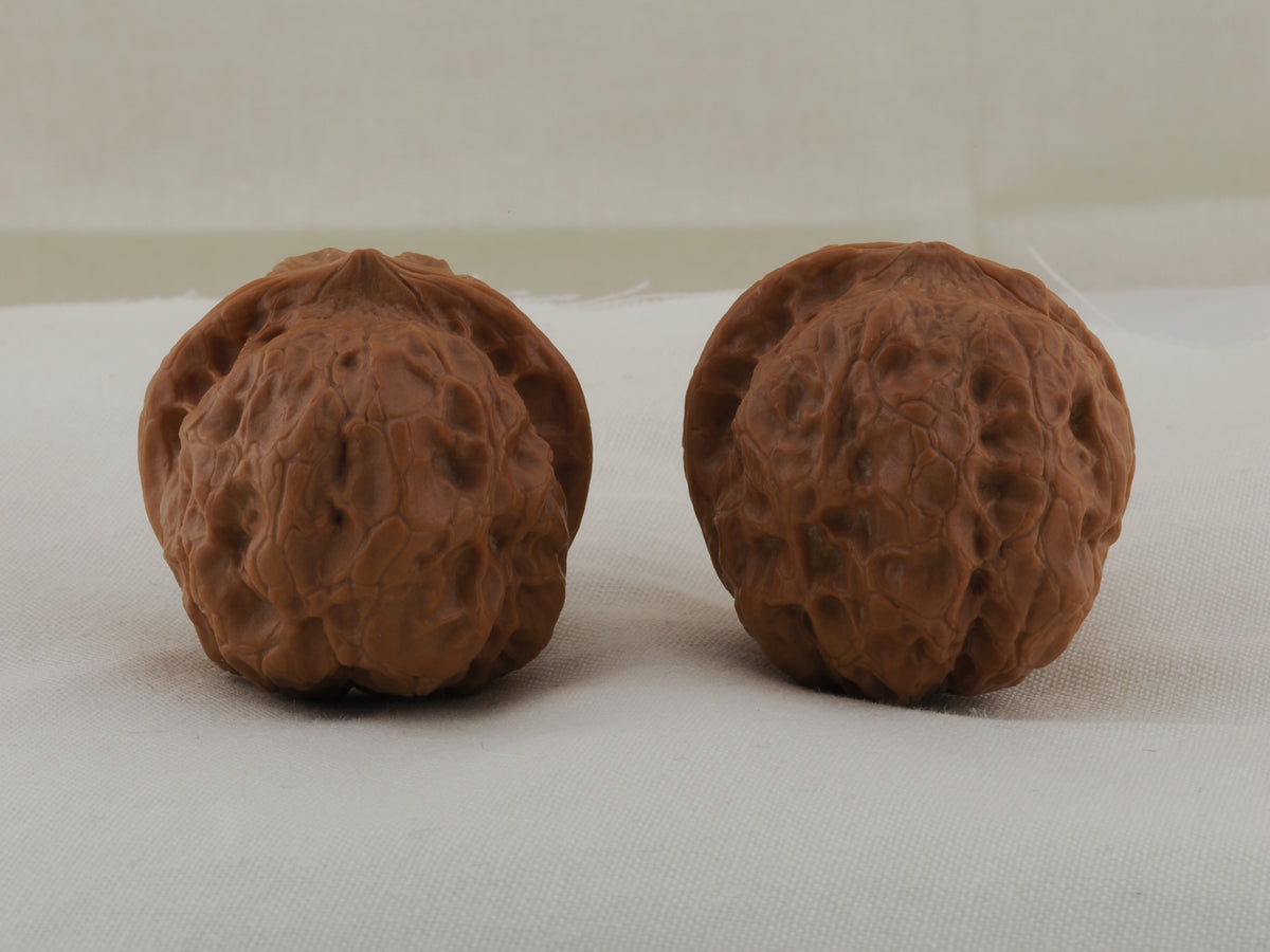 Iron Golden Toad walnut pair, 39 mm — WW-00032, view 4.