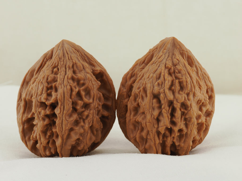 Dagu Stone Walnut Pair — 40.0 mm (Da Gu Shi) — Reverse view — WW-00043