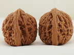 Nanjiang Stone Walnut Pair — 43.0 mm (Nan Jiang Shi) — Side view — WW-00049