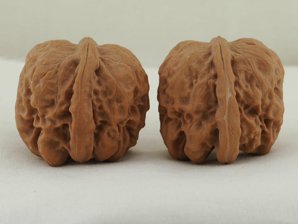 Zen Master walnut pair (Da Mo) — WW-00053, exact pair view