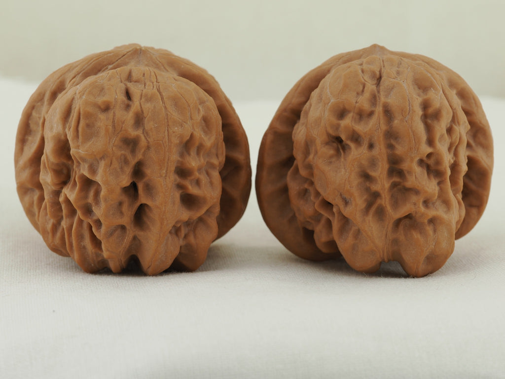 Zen Master walnut pair (Da Mo) — WW-00053, exact pair view