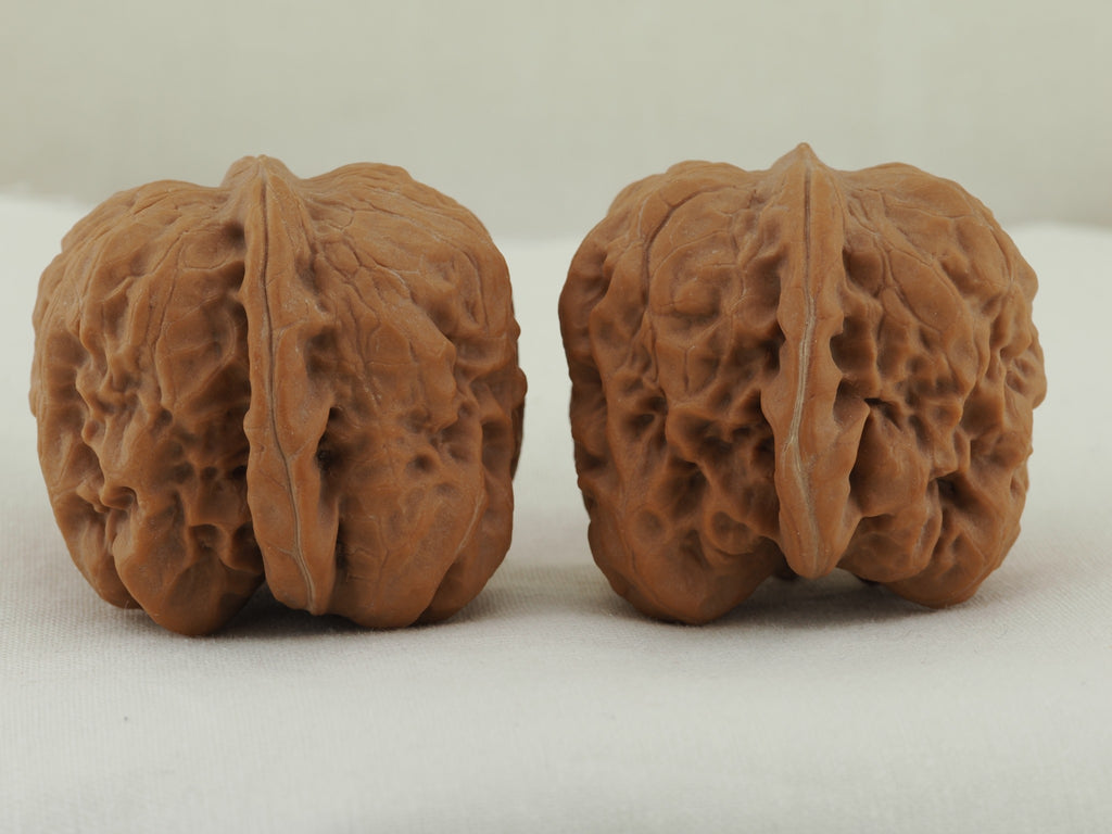 Zen Master walnut pair (Da Mo) — WW-00053, exact pair view